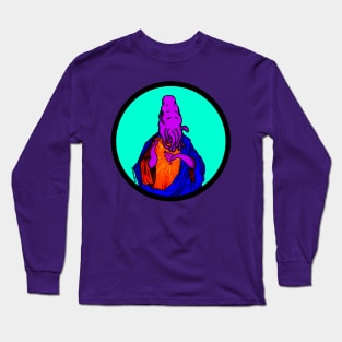 Tentacle Jesus Circle Long Sleeve T-Shirt